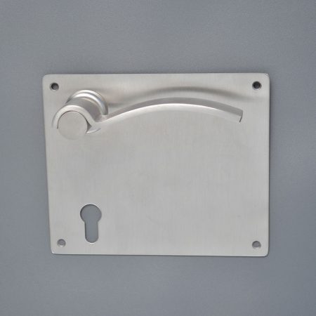 Manijas con Placa 8805 Inox.